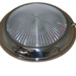 Light White S/S 12V 20W Halogen - (PLEASE NOTE -WHITE HOUSING)- PHOTO DOES NOT DEPICT COLOUR