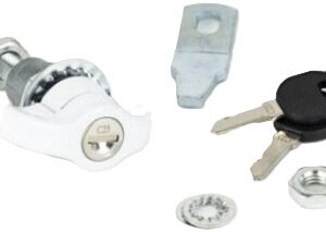 Jayco Boot Lid Lock White + 2x Keys