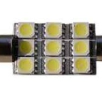 LED FESTOON 9 LEDs 41-42mm 12 VOLT COOL WHITE
