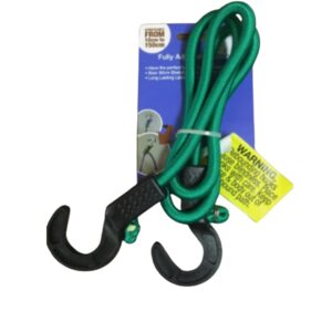 Adjustable Green Bungee Cord - 90cm x 0.8cm