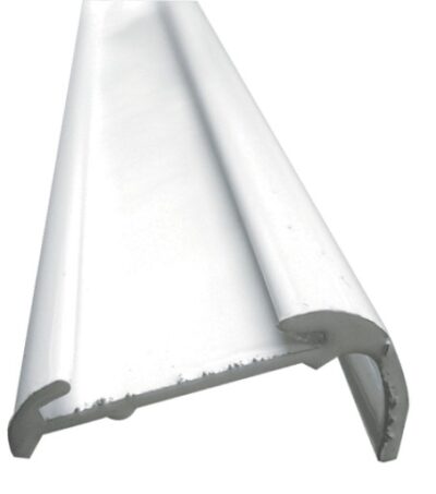 6.5 Metre White J-Mould - 31.75x16.25mm