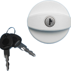 Coast Cap & Keys Only Lockable Water Filler - White