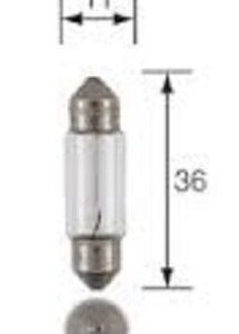Festoon 12V 10W 11 x 36mm (47825)