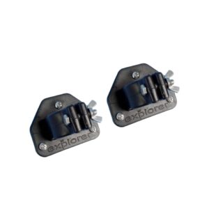 Side Mount & 2 Piece Aluminium Mast