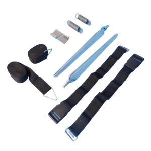 Fiamma Awning Tie Down Kit - Black