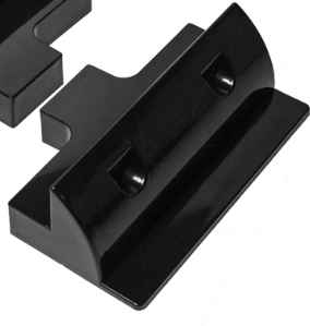 Solar panel bracket side - black