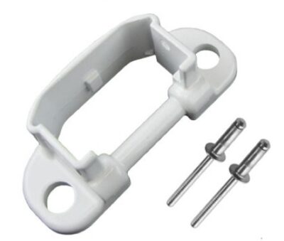 Carefree White Carport Foot for Main inner arm