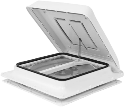 Fiamma Turbo Vent 160 White Neutral Premium 12V 300mm fan