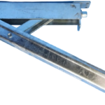 AL-KO Corner Steady - Front Wind Down Leg - 500mm - Bolt On (654500G)
