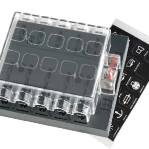 Narva 10-Way Standard Ats Blade Fuse Block