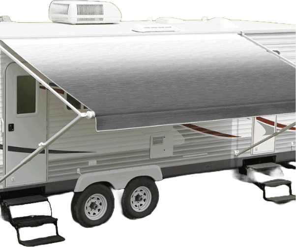 Carefree Fiesta Awning - 13 Foot - Silver Shale Fade