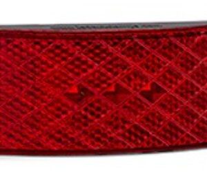 LED Autolamps Red Side Marker with Built In Reflector 12-24V