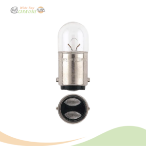 Incandescent Globes - 12V 5W R5W BA15D - (Blister pack of 2)