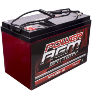 Power AGM Battery 12V 135AH Deep Cycle