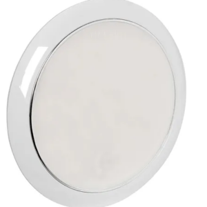 Round Saturn LED Interior Lamp - 12 Volt - with Touch Sensitive Off/On Switch- White
