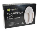 Coast Teardrop Grab Handle with LED Light - White - Image 2