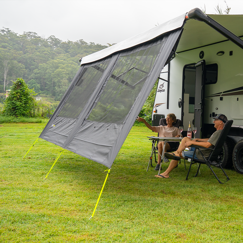 Coast RV 15ft Premium Awning Sunscreen Front Wall - Image 2