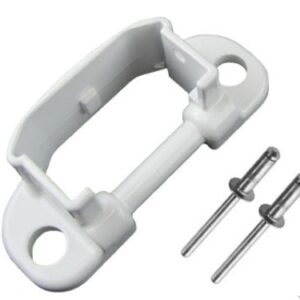 Carefree Awning Carport Foot (White) for Main Inner Arm - Suits Carefree Fiesta Awning 901020W-MP