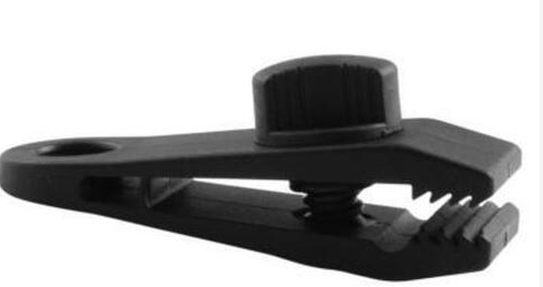 TARPMATE CLIP SCREW ON - BLACK