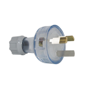 Clipsal 10Amp Clear Plug Top
