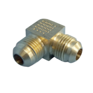 Gas No 18 SAE Male Double Elbow 3/8" x 3/8" SAE Male