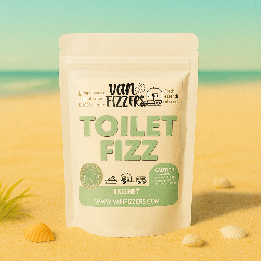Van Fizzers | Toilet Fizz 1kg Resealable Refill Pouch - Eucalyptus