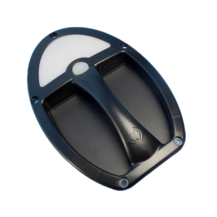 Coast Teardrop LED Assist Handle w/ 12V Light - Black