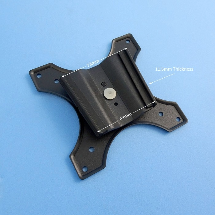 Sphere S2 TV Wall Mount Bracket and Plate Kit - VESA 75/100 - Black - Image 2