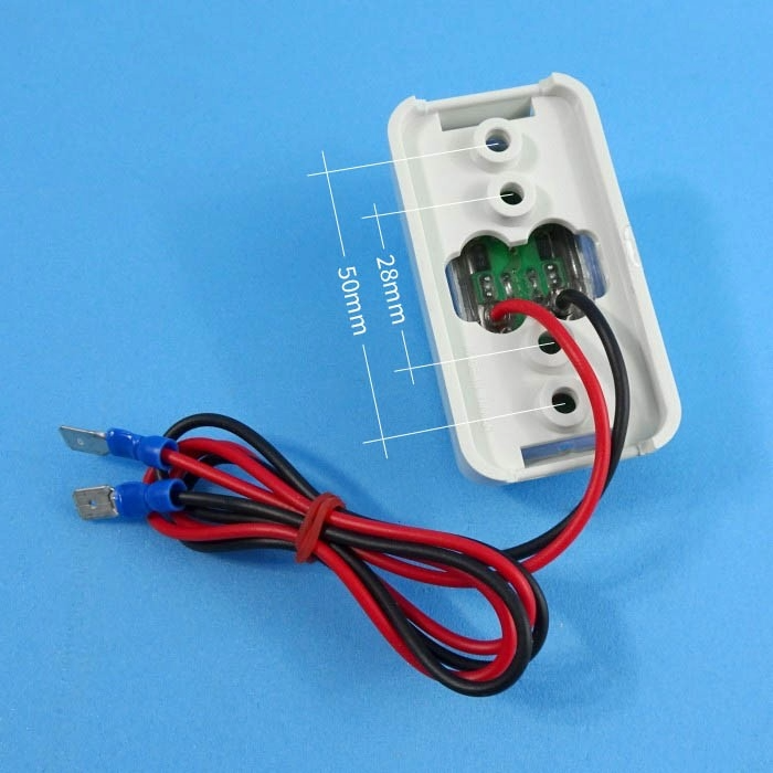 Coast LED Front Position Lamp - White (White Bracket) 22336WCK-W - Image 4