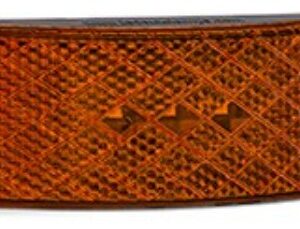 LED Autolamps Amber Side Marker with Built In Reflector, 12-24V