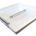 Ventline Hatch 14inx14in White Lid Only T/s Old Metal Clip Connection