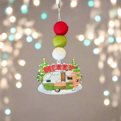 Van Fizzers | Smelly Van Dangle - Christmas Caravan Decoration