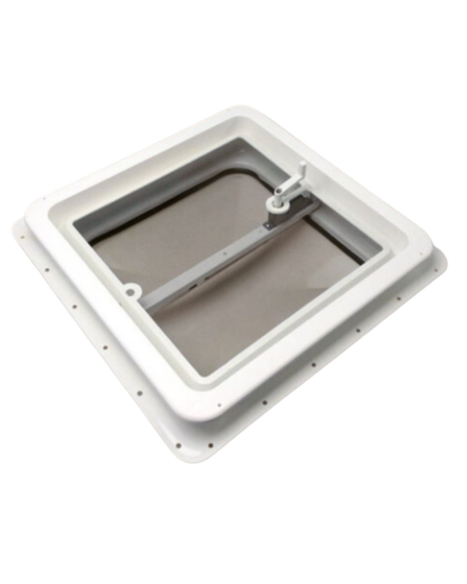 Jensen Roof Hatch - White Lid - 14 inch x 14 inch (355mm x 355mm) - Image 4