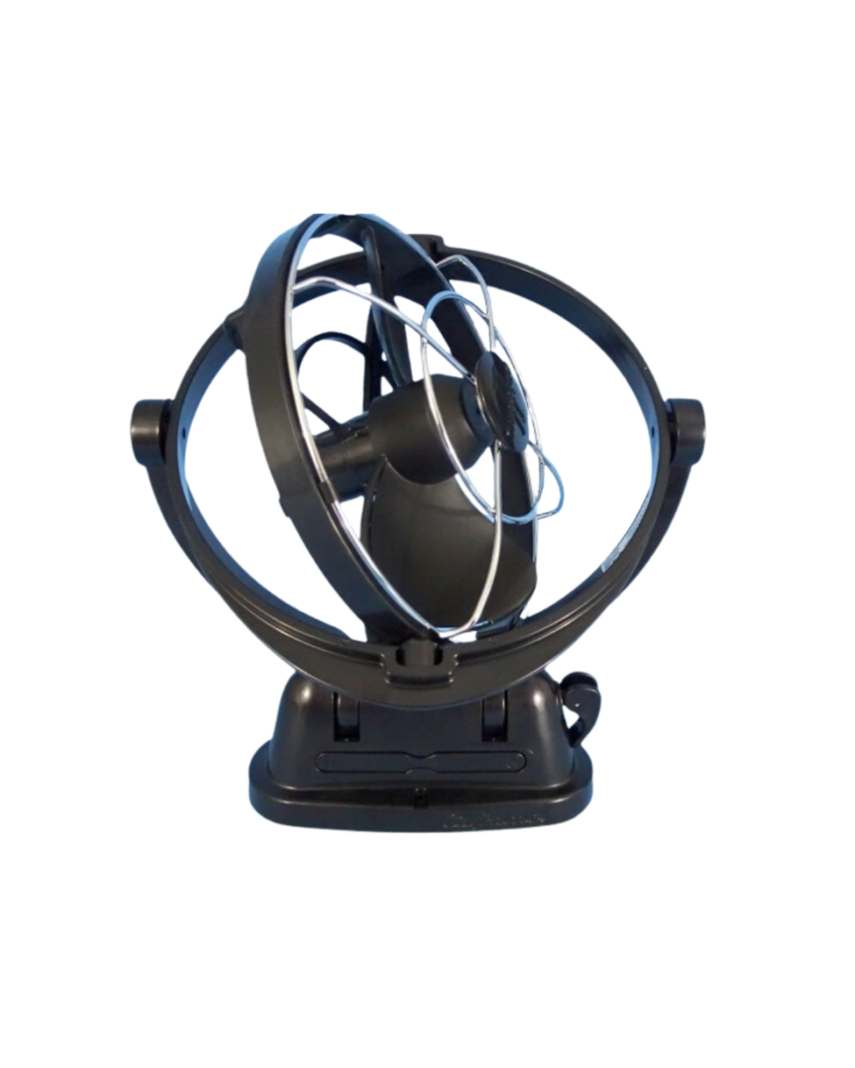 Sirocco Fan II - 3 Speed - 12V / 24V - 18cm (Black) - Image 2