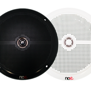 NCE 6.5-Inch Slimline Outdoor Speakers - Black