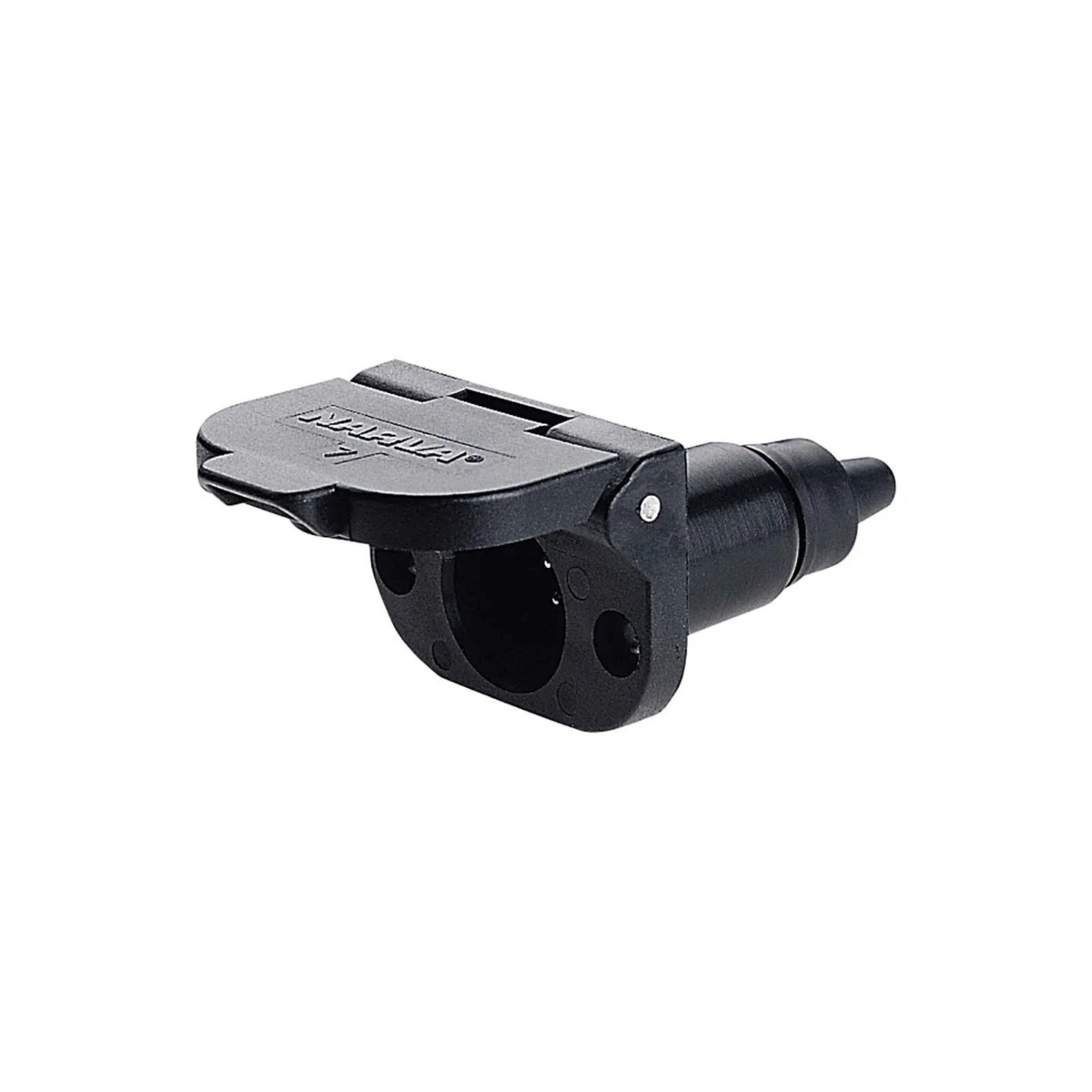 Narva Trailer Socket 7-Pin Small Round Plastic (82022BL)