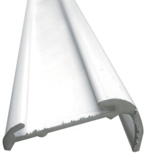6.5 Metre White J-Mould - 31.75x16.25mm