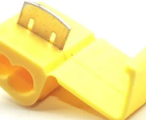 Yellow Scotch Lock Wire Connectors Quick Splice Terminals Crimp Electrical