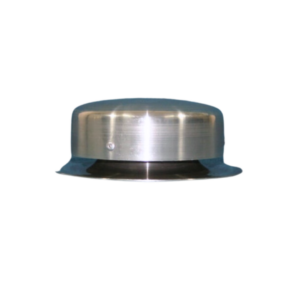 Flue Vent 75mm* Spun Aluminium Cowl