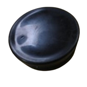 Cap- End Bumper Bar Round - Black 50mm