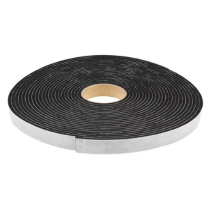Foam Tape Black PVC Sealing 6.4mm thick x 12mm x 15.2mts