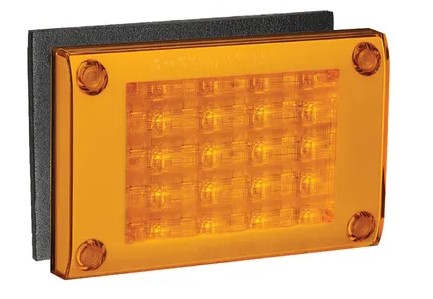 Rear Direction indicator Lamp - 9-33 Volt - Model 48 - LED - AMBER