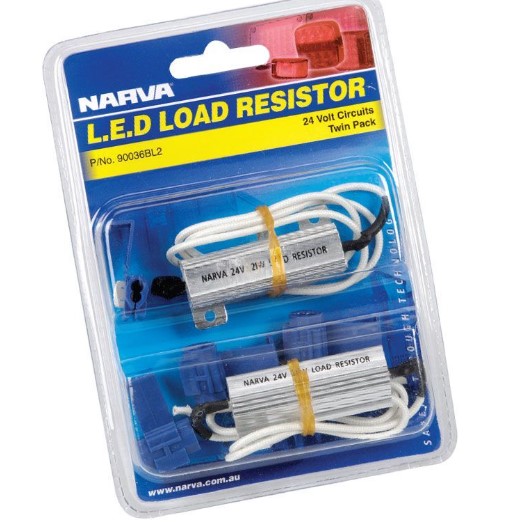 Load Resistor - 24 Volt - 21W - 2 Pack