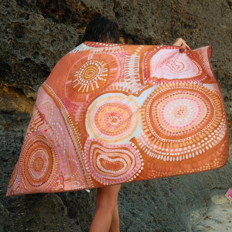 SomerSide Pleiades - Sand Free Quick Dry Beach Towel - Image 2