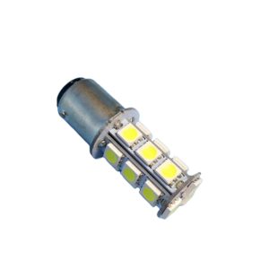 LED BA15D Double Contact Bulb - 250 Lumens - Parallel Pins - Cool White