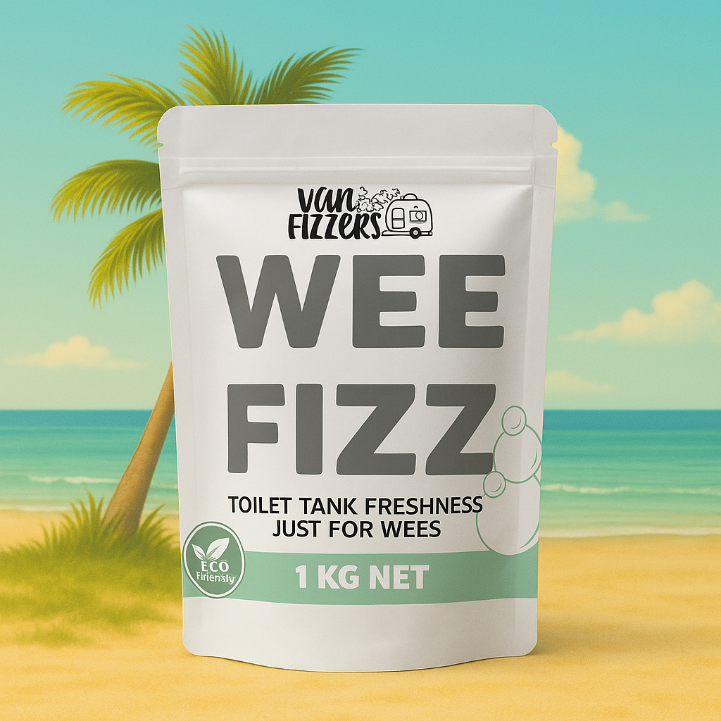 Van Fizzers | Wee Fizz Urine Tank Deodoriser 1kg Resealable Refill Pouch