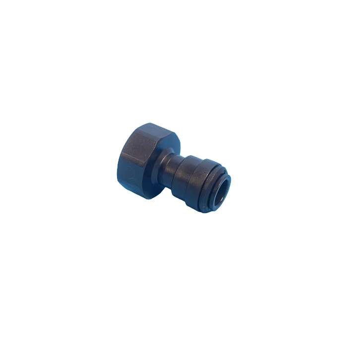 John Guest (JG) Plastic Garden Tap Adaptor - 12mm to 3/4" Female BSP
