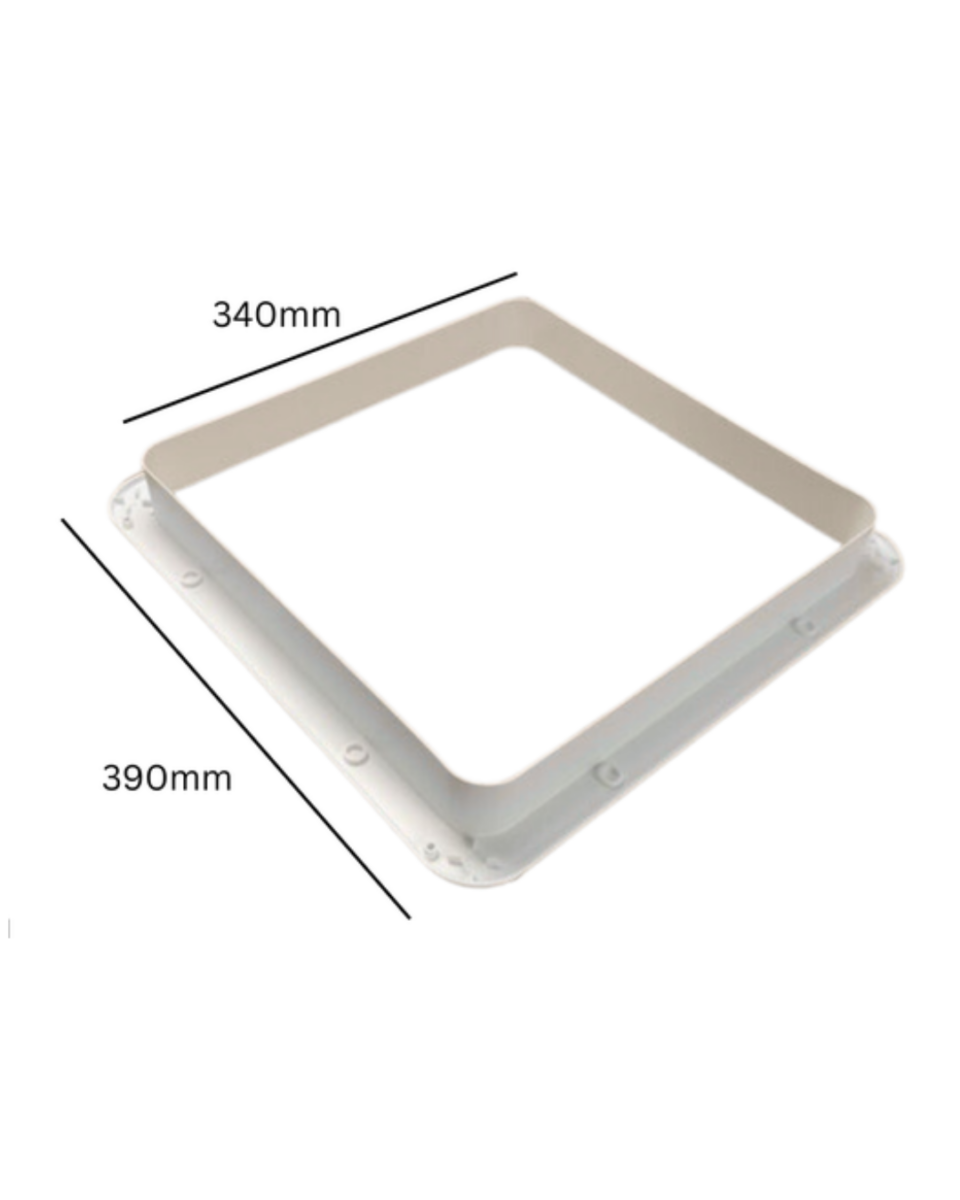 Jensen Roof Hatch - White Lid - 14 inch x 14 inch (355mm x 355mm) - Image 5