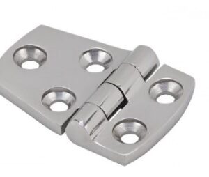 Stainless Steel Flat Hinge 57mm X 38mm SS316