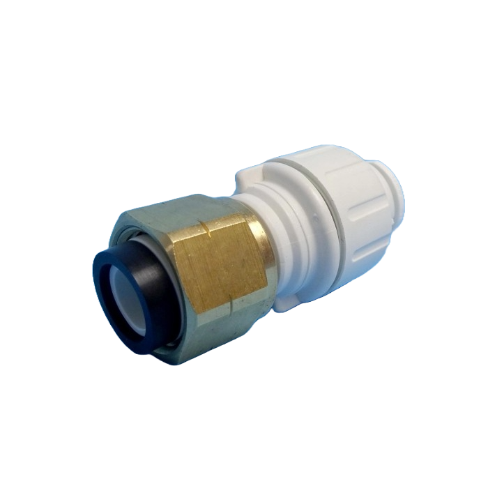 John Guest (JG) WaterMark Straight Tap Connector 12mm to 1/2" Female BSP